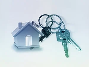 house with keys