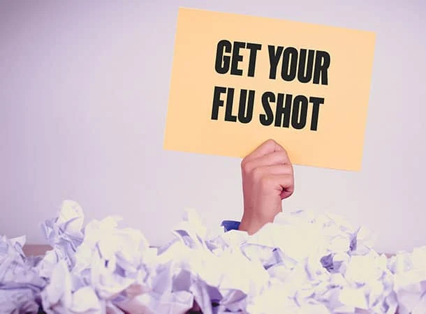 Spread the word not flu – get vaccinated to protect yourself and others