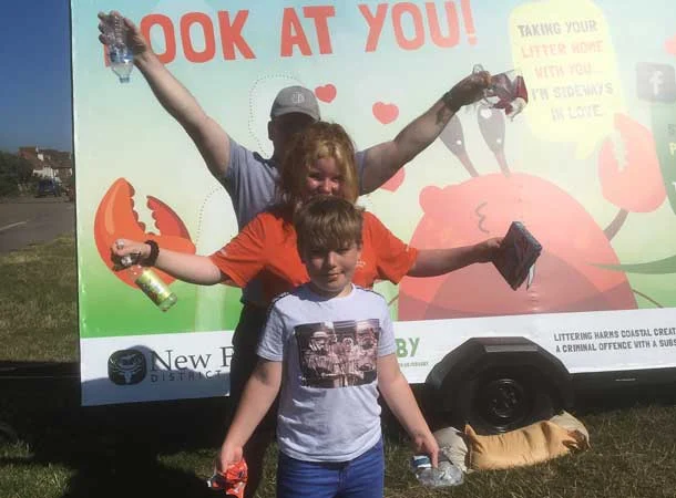 Less litter thanks to NFDC getting ‘Crabby’