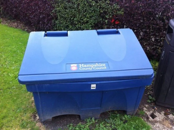 Hampshire Highways salt bin