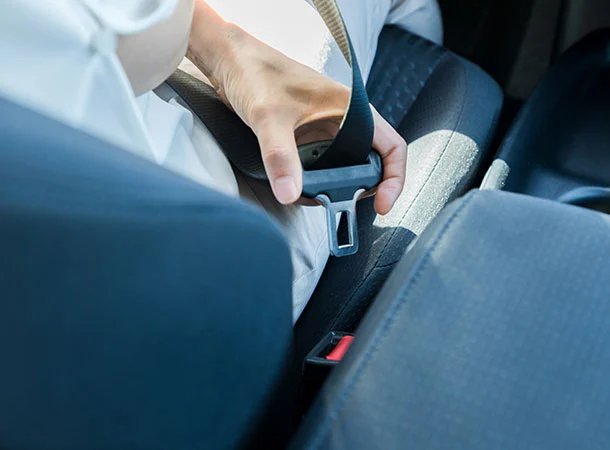 seat belt of motor vehicle