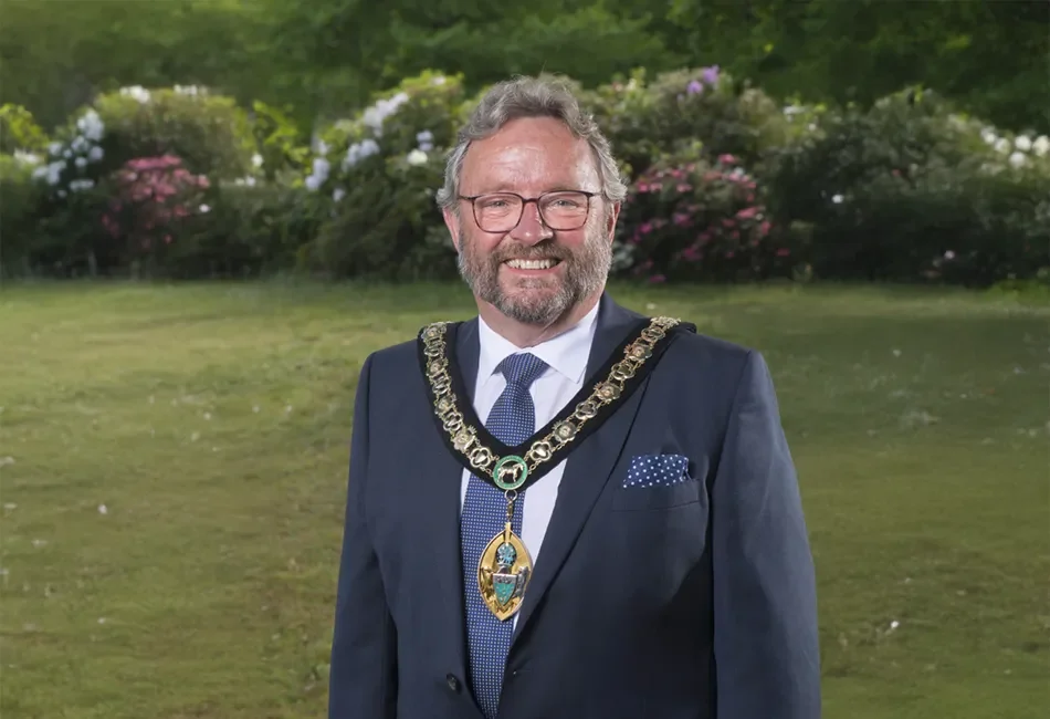 New Forest District Council Chairman, Councillor John Sleep